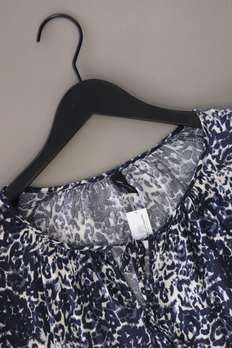 soyaconcept Langarmbluse Gr. XXL mit Tierdruck blau aus Viskose