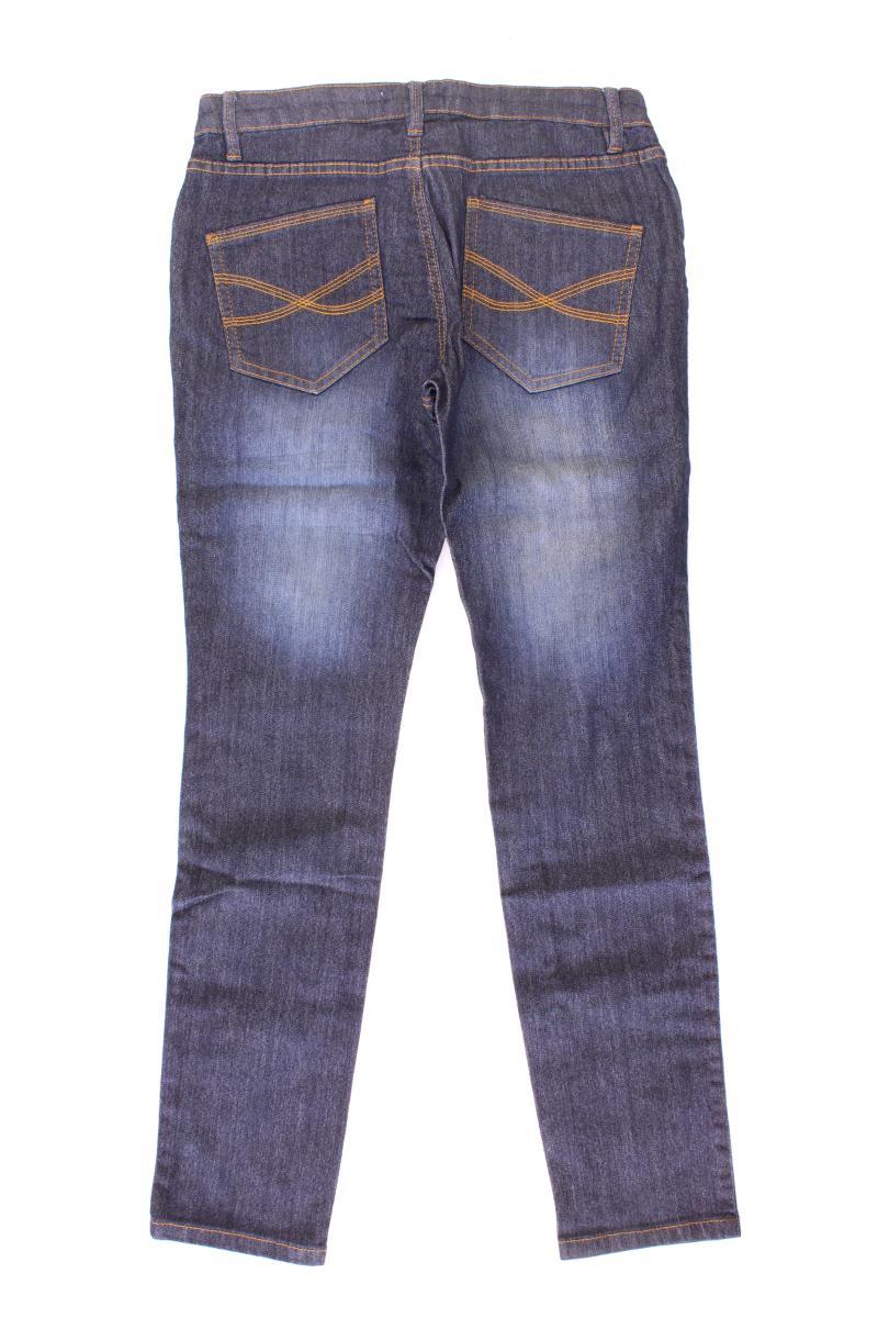 Straight Jeans Gr. 38 blau aus Baumwolle