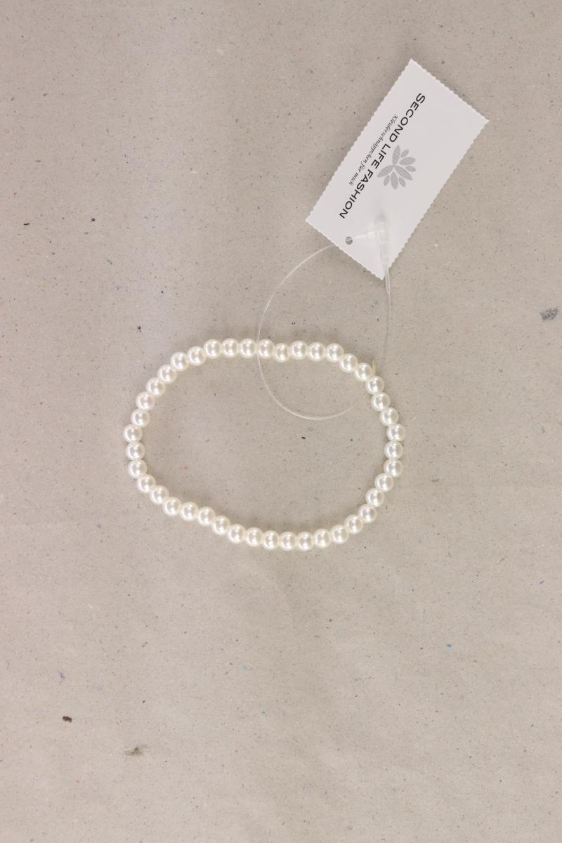 Perlenarmband weiß
