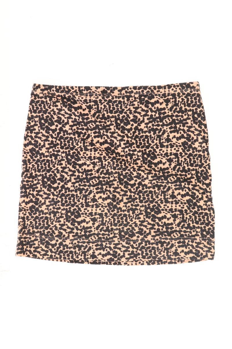 H&M Stretchrock Gr. S mit Tierdruck schwarz