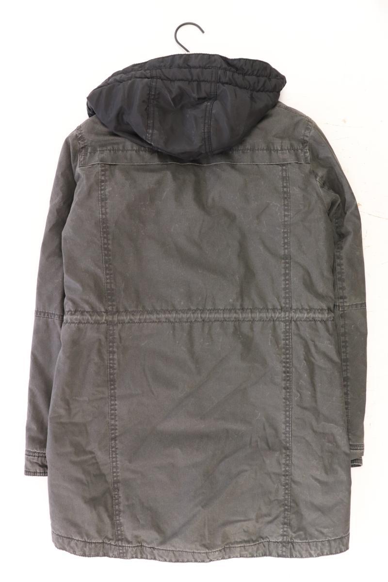 QS by s.Oliver Übergangsmantel Gr. S grau aus Polyamid