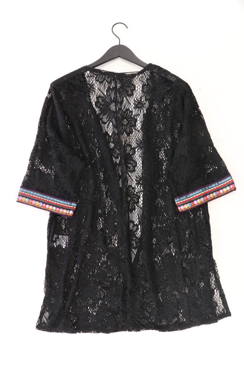 Cardigan Gr. XS neu mit Etikett 3/4 Ärmel schwarz aus Polyester