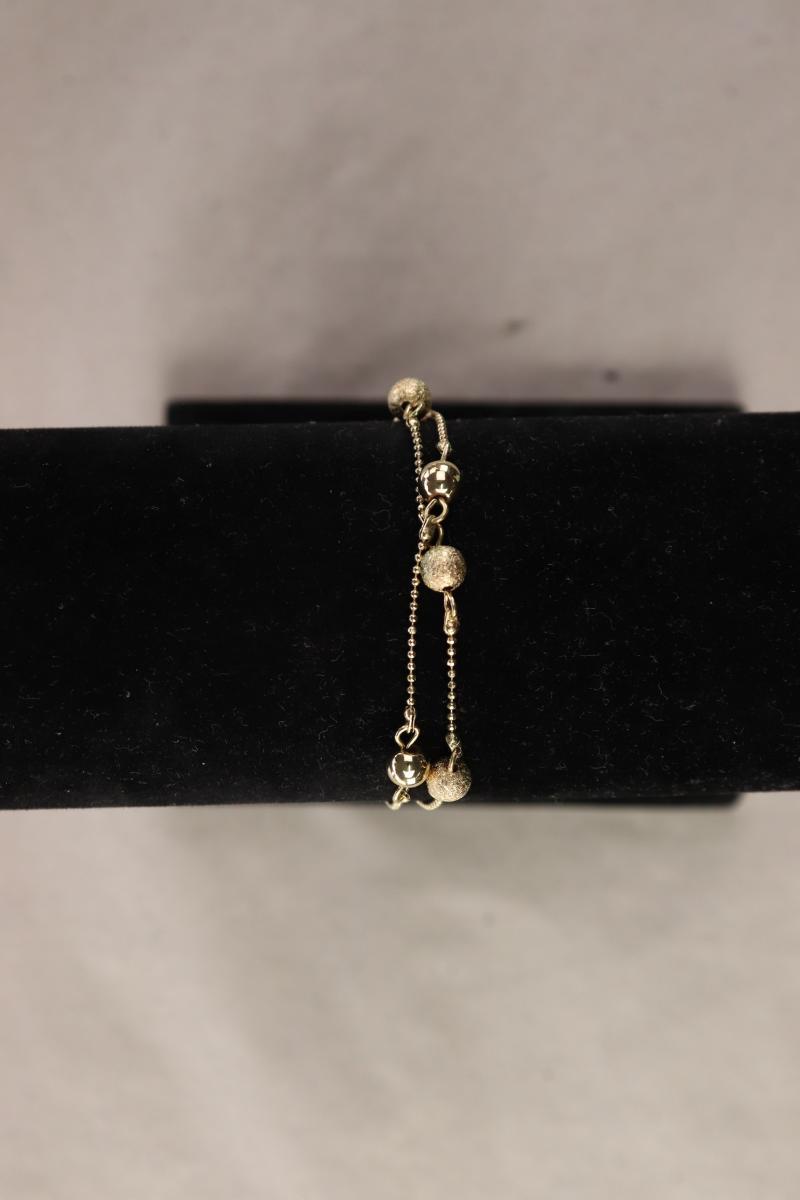 Flame Armband gold