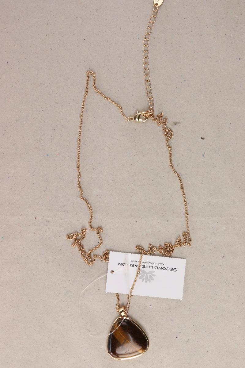 Flame Halskette gold