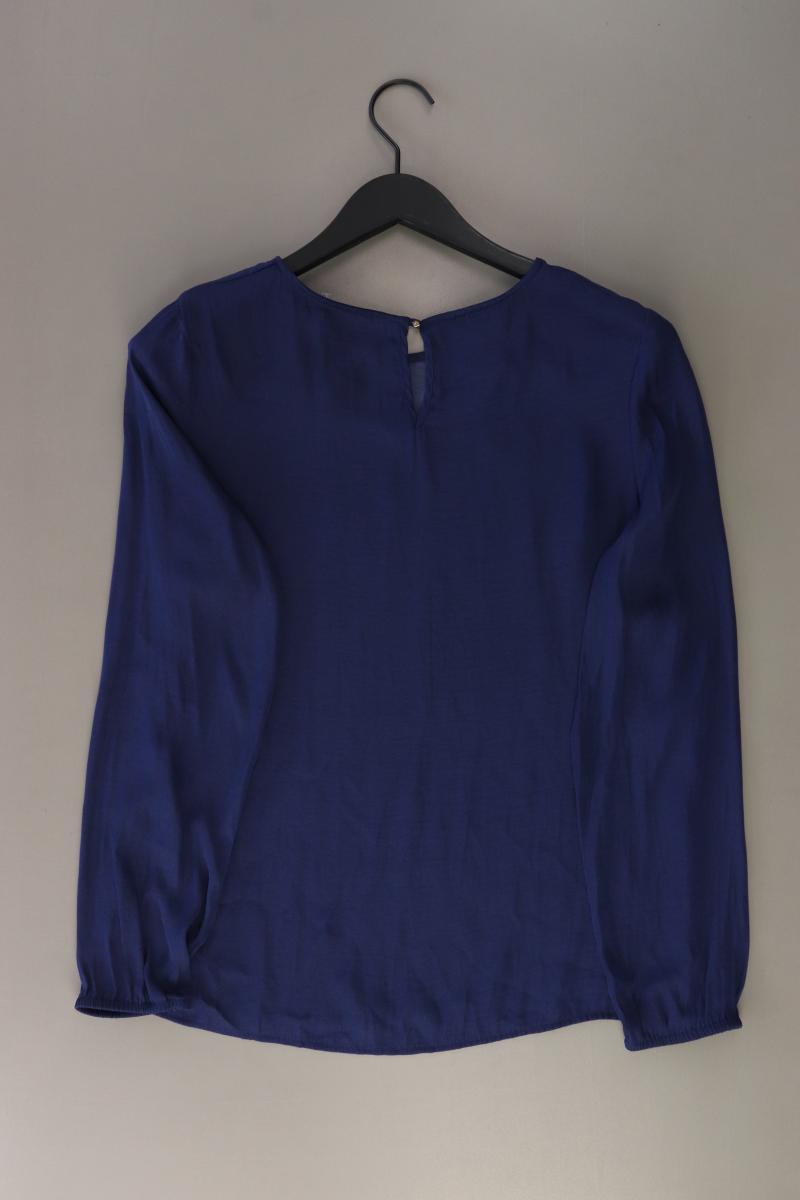 Atmosphere Bluse Gr. 40 Langarm blau aus Polyester
