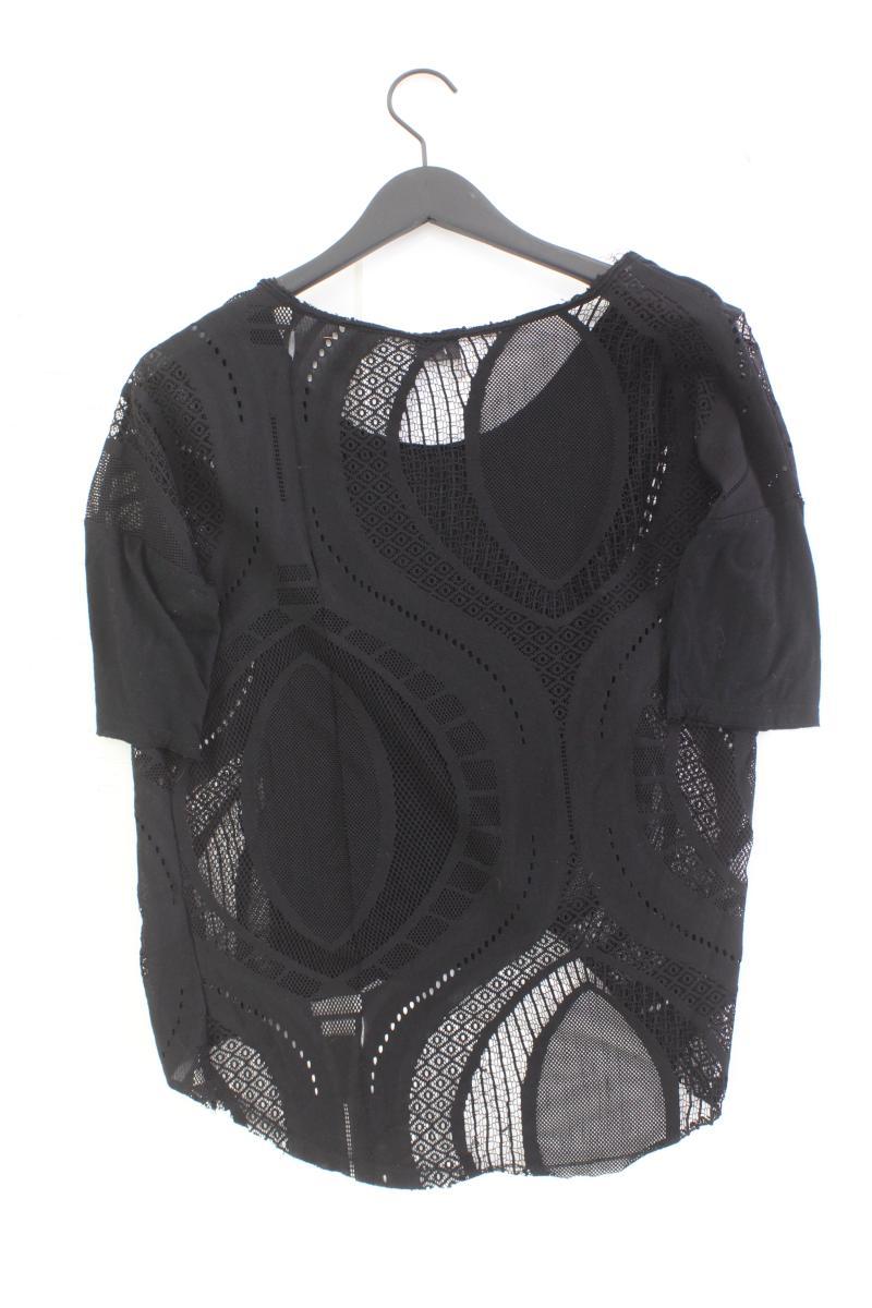 Sparkle & Fade Strickshirt Gr. S Kurzarm schwarz aus Nylon