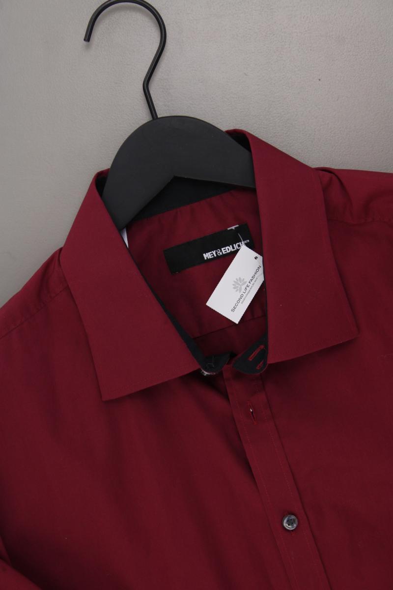 Mey&Edlich1870 Langarmhemd für Herren Gr. Hemdgröße 44 rot aus Baumwolle