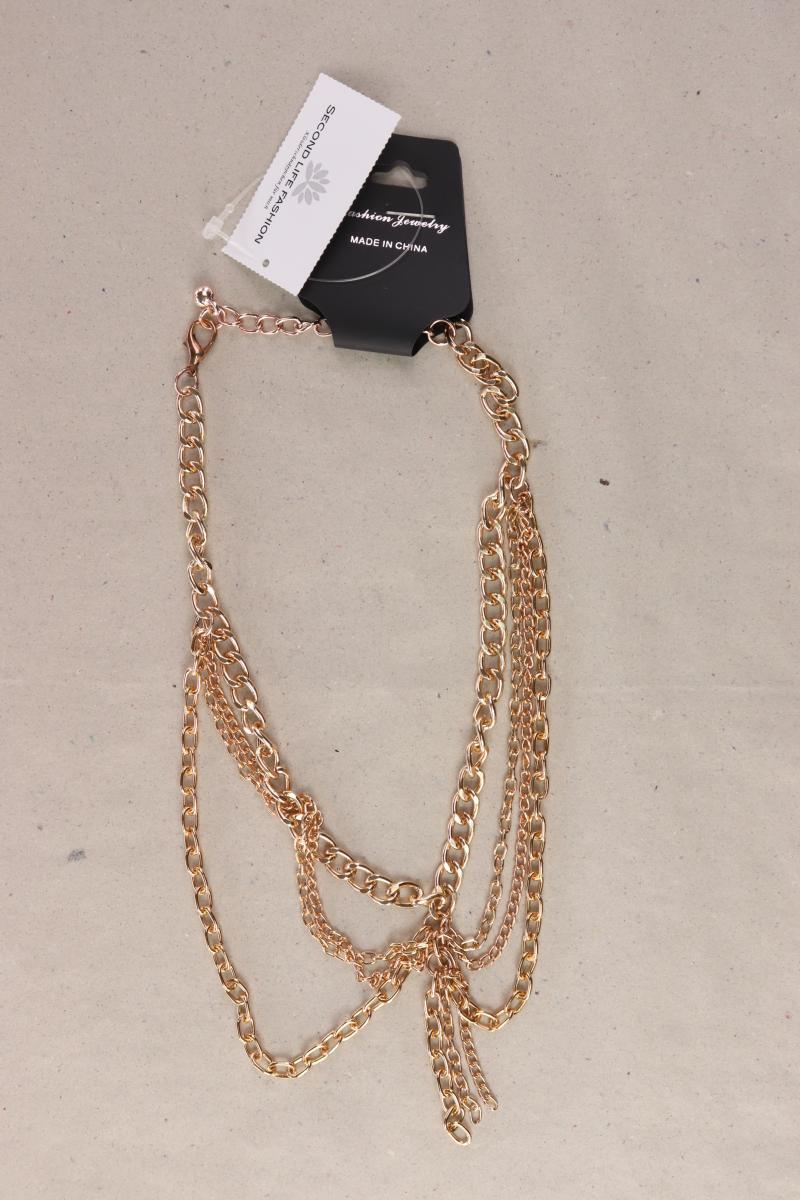 Halskette neu mit Etikett gold