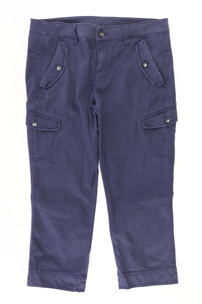 Esprit 7/8 Hose Gr. 40 blau aus Baumwolle