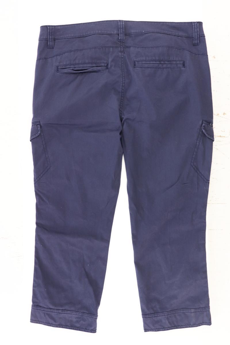 Esprit 7/8 Hose Gr. 40 blau aus Baumwolle