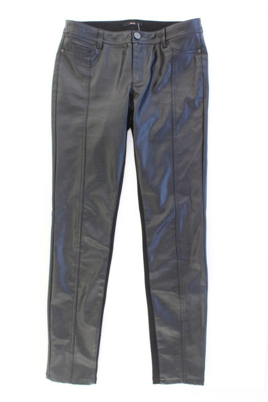 Zero Kunstlederhose Gr. 36 schwarz aus Polyurethan