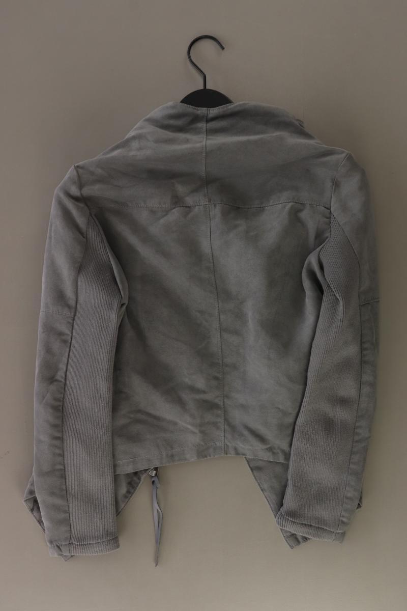 H&M Jacke Gr. 38 grau aus Polyester
