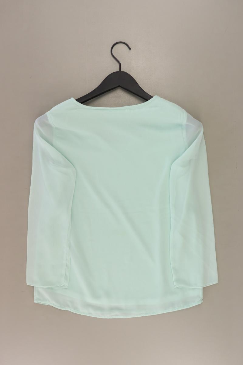 Only Bluse Gr. 34 3/4 Ärmel türkis aus Polyester