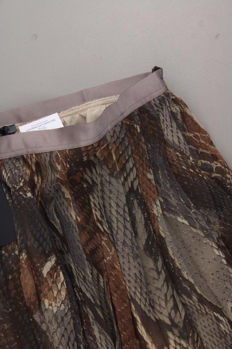 Sienna Faltenrock Gr. 40 neu mit Etikett braun aus Polyester