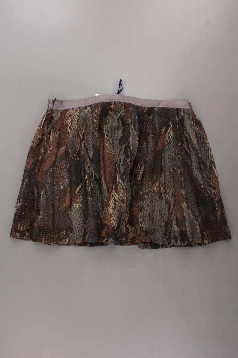 Sienna Impressionen Faltenrock Gr. 40 neu mit Etikett braun aus Polyester