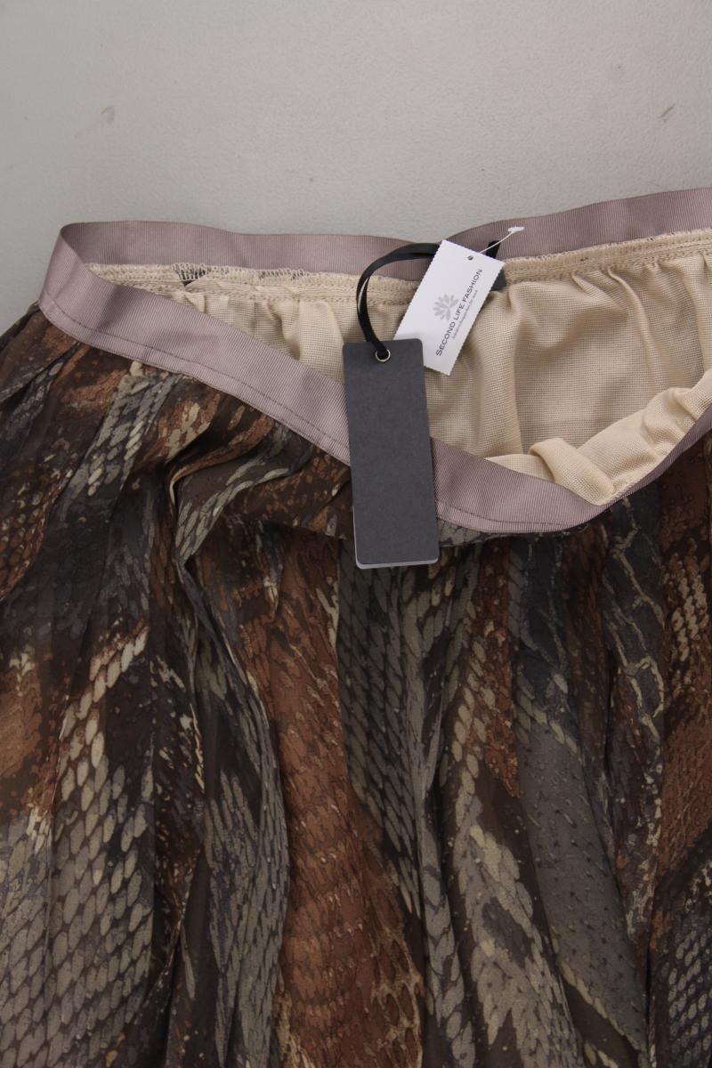 Sienna Faltenrock Gr. 36 neu mit Etikett braun aus Polyester