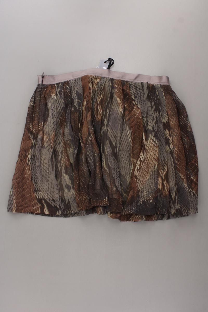 Sienna Impressionen Faltenrock Gr. 36 neu mit Etikett braun aus Polyester