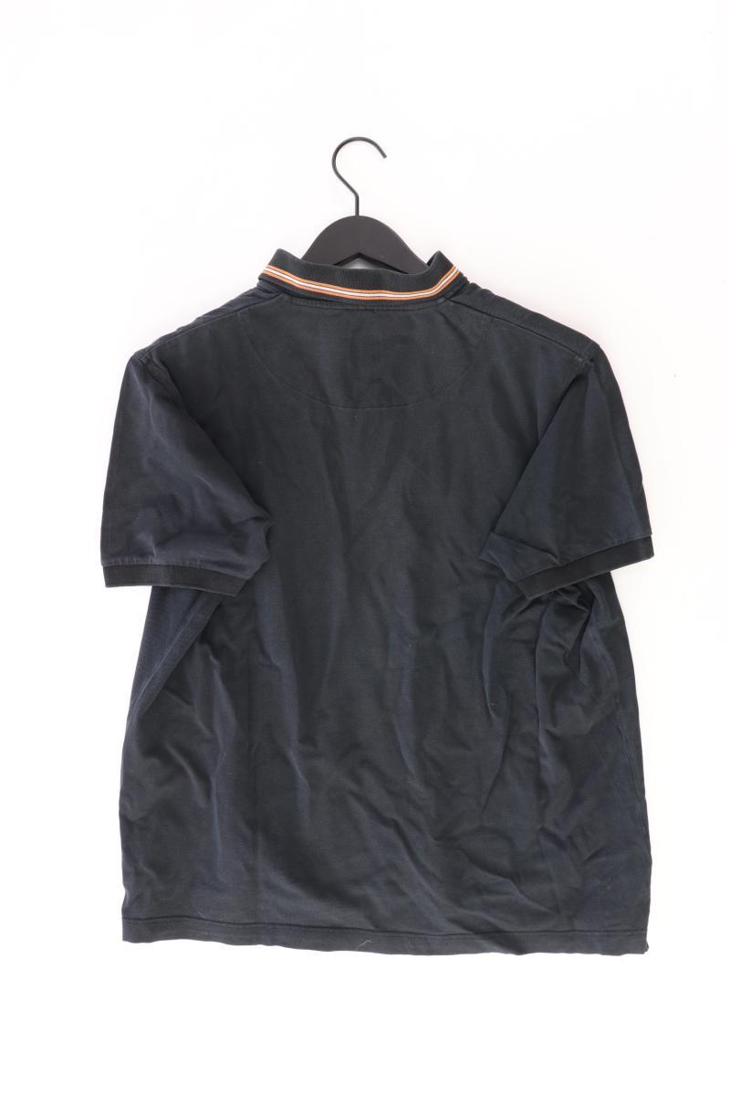 Olymp Poloshirt für Herren Gr. M Kurzarm schwarz aus Baumwolle