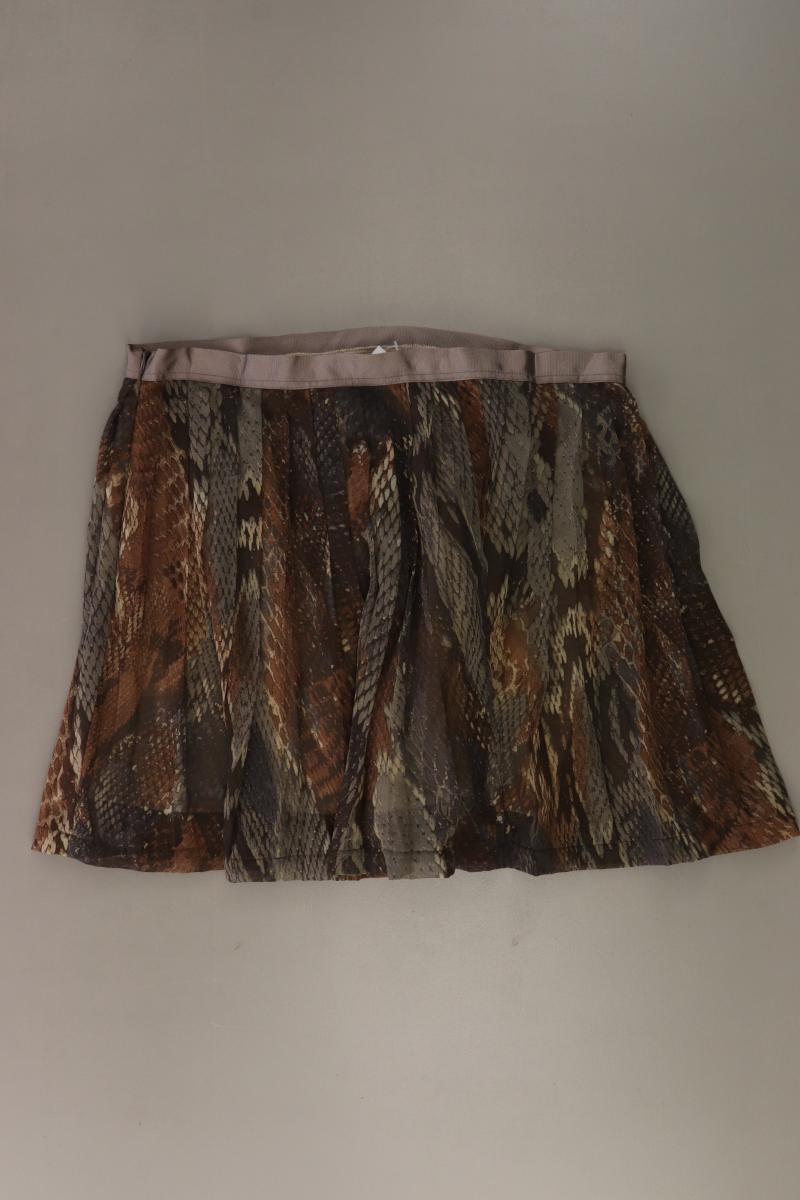 Sienna Impressionen Faltenrock Gr. 38 neu mit Etikett braun aus Polyester