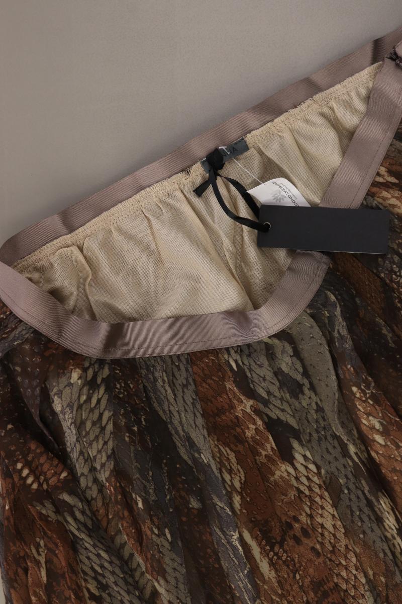 Sienna Impressionen Faltenrock Gr. 38 neu mit Etikett braun aus Polyester