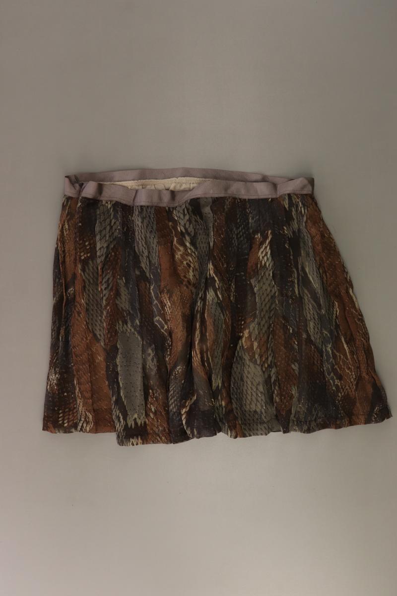 Sienna Impressionen Faltenrock Gr. 38 neu mit Etikett braun aus Polyester