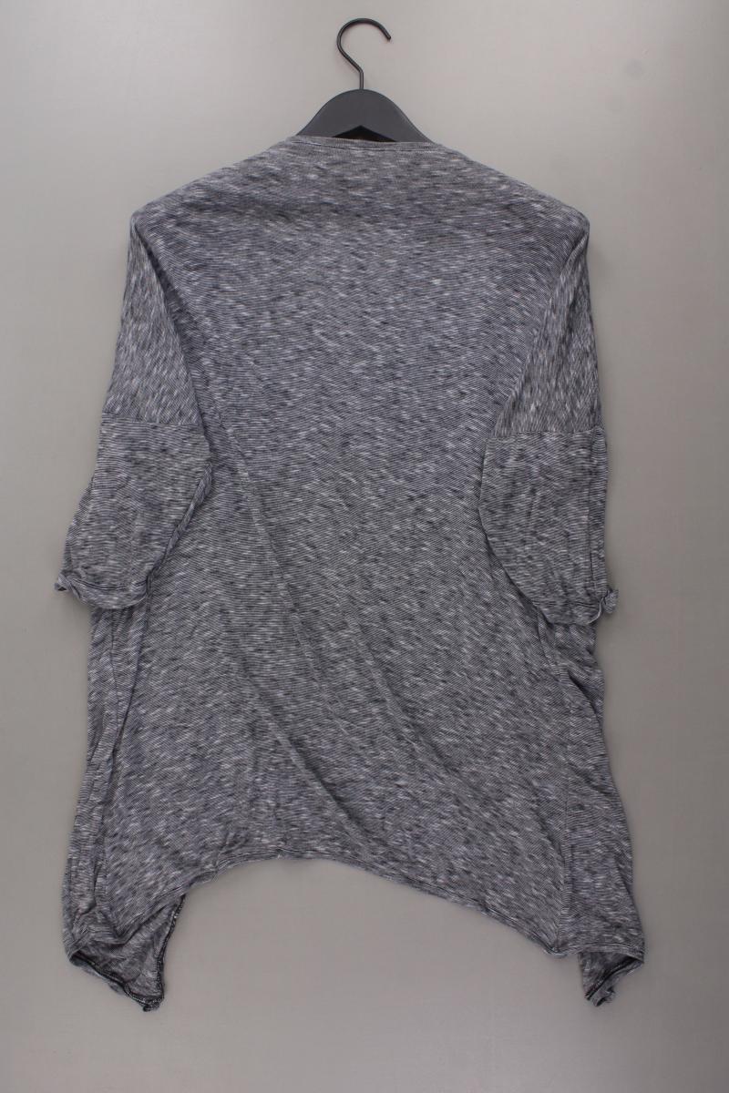 QS by s.Oliver Strickjacke Gr. M 3/4 Ärmel grau aus Viskose