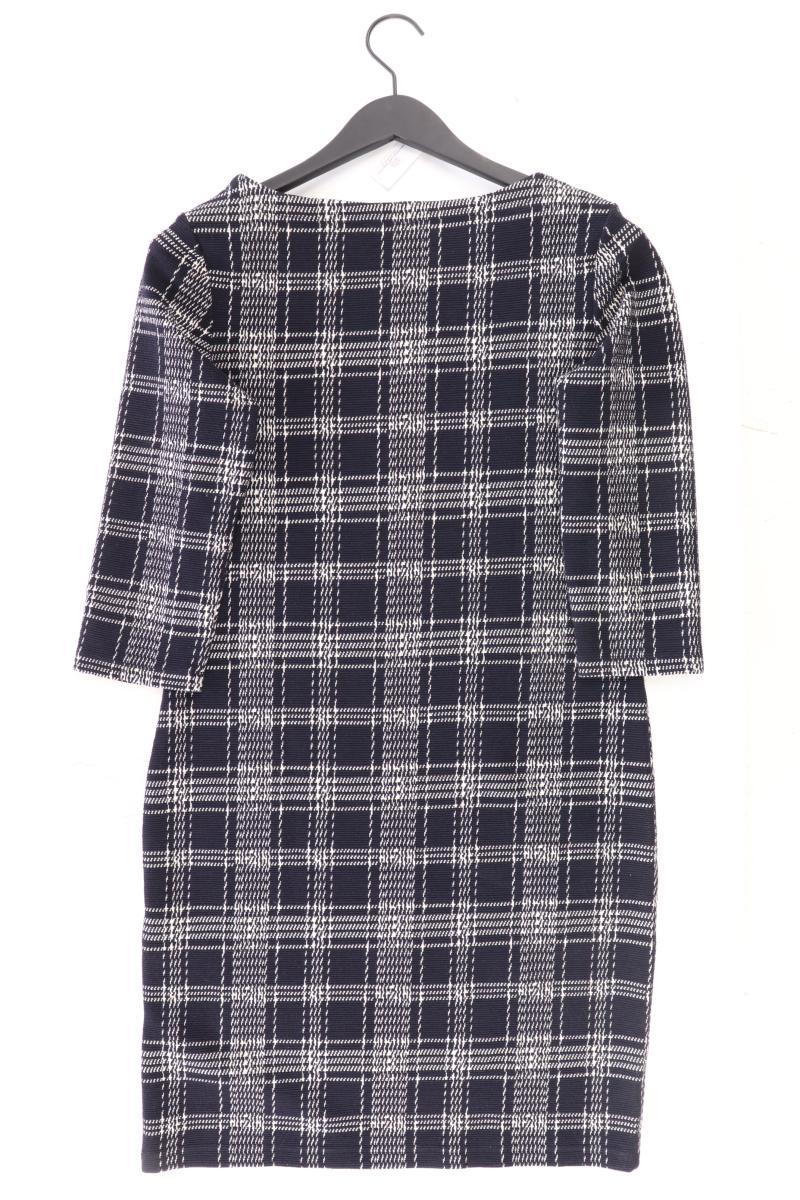 Opus Midikleid Gr. 38 gestreift neuwertig 3/4 Ärmel blau aus Polyester