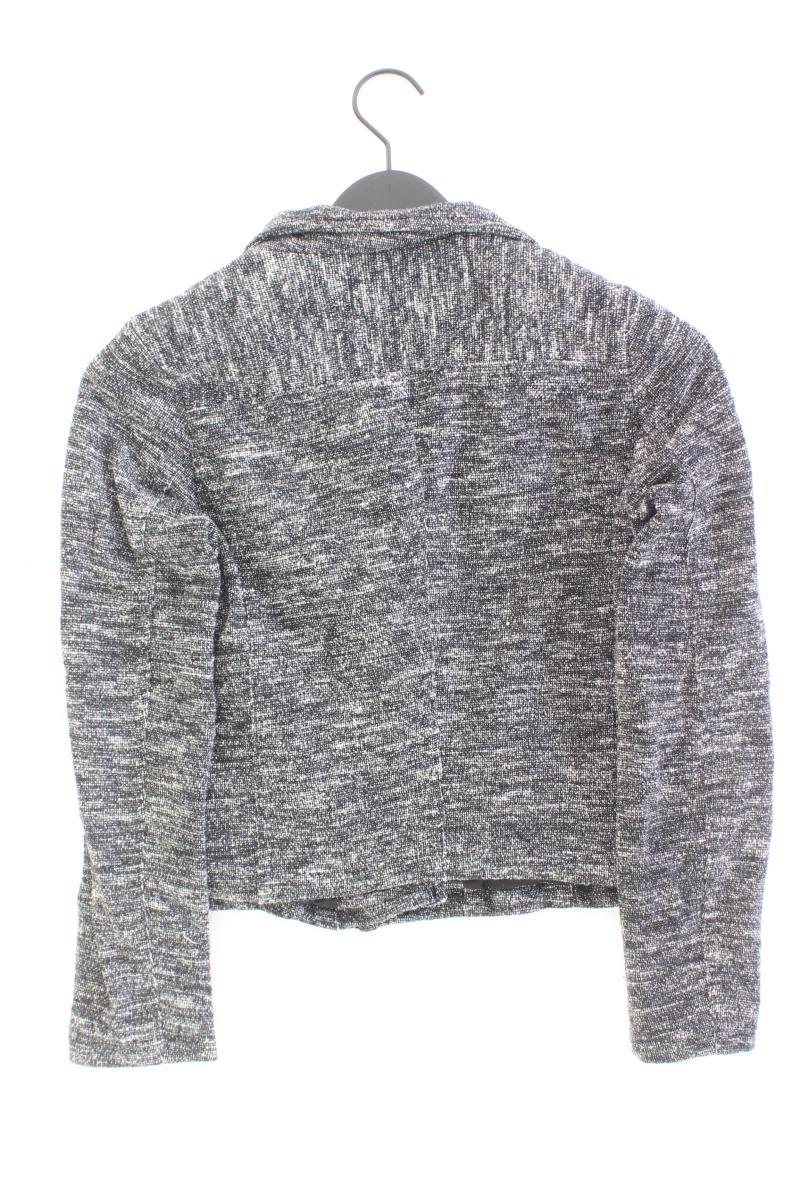 Kurzjacke Gr. 36 grau aus Viskose