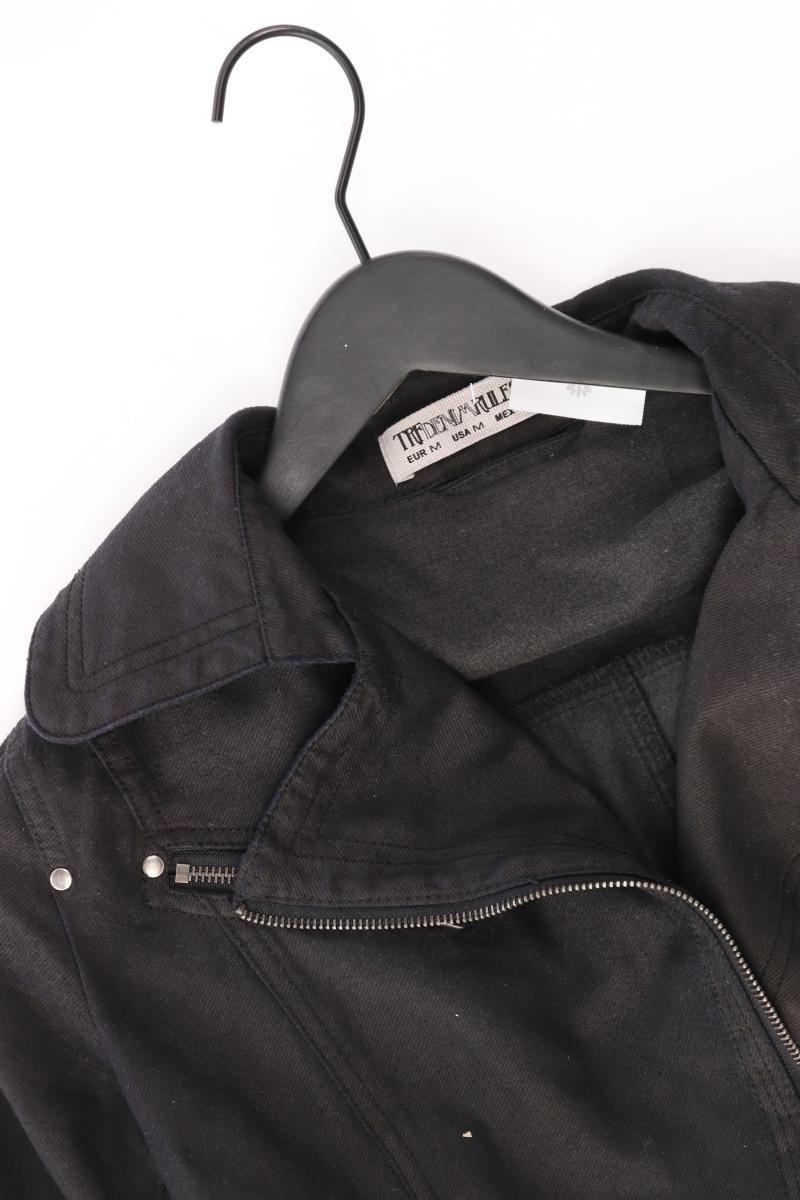 TRF Zara Übergangsjacke Gr. M mit Gürtel grau aus Polyester