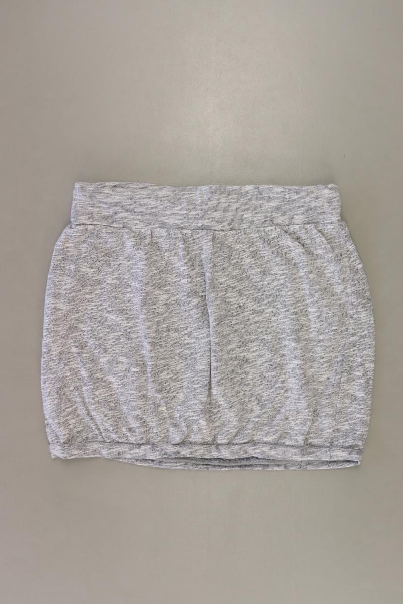 H&M Stretchrock Gr. UK 12 (M) grau aus Baumwolle