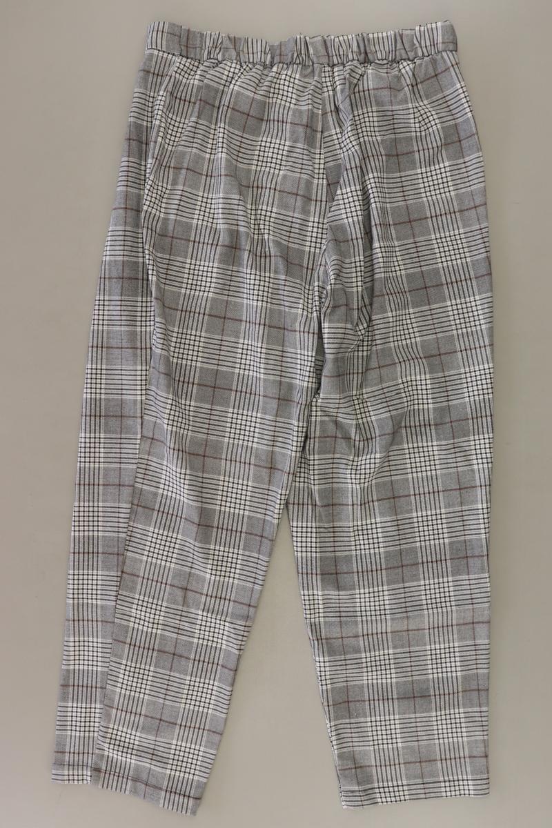 H&M Stoffhose Gr. 40 kariert grau