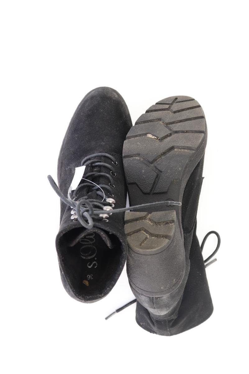 s.Oliver Stiefeletten Gr. 36 schwarz