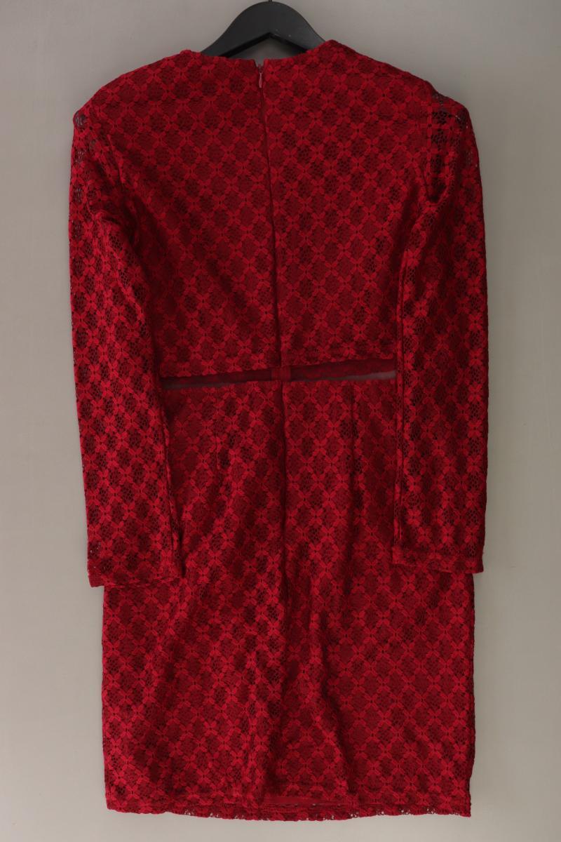Minuet Spitzenkleid Gr. M Langarm rot aus Polyester