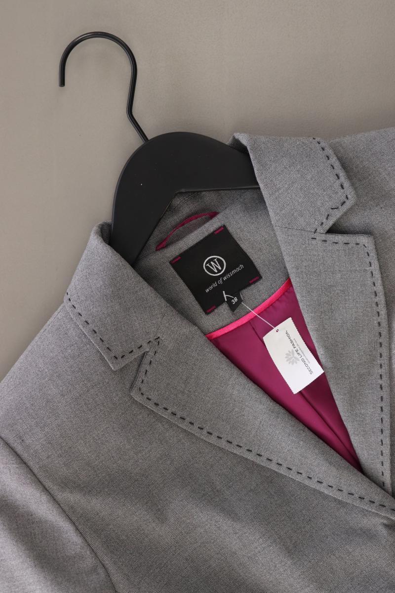 Wissmach Classic Blazer Gr. 38 grau aus Polyester