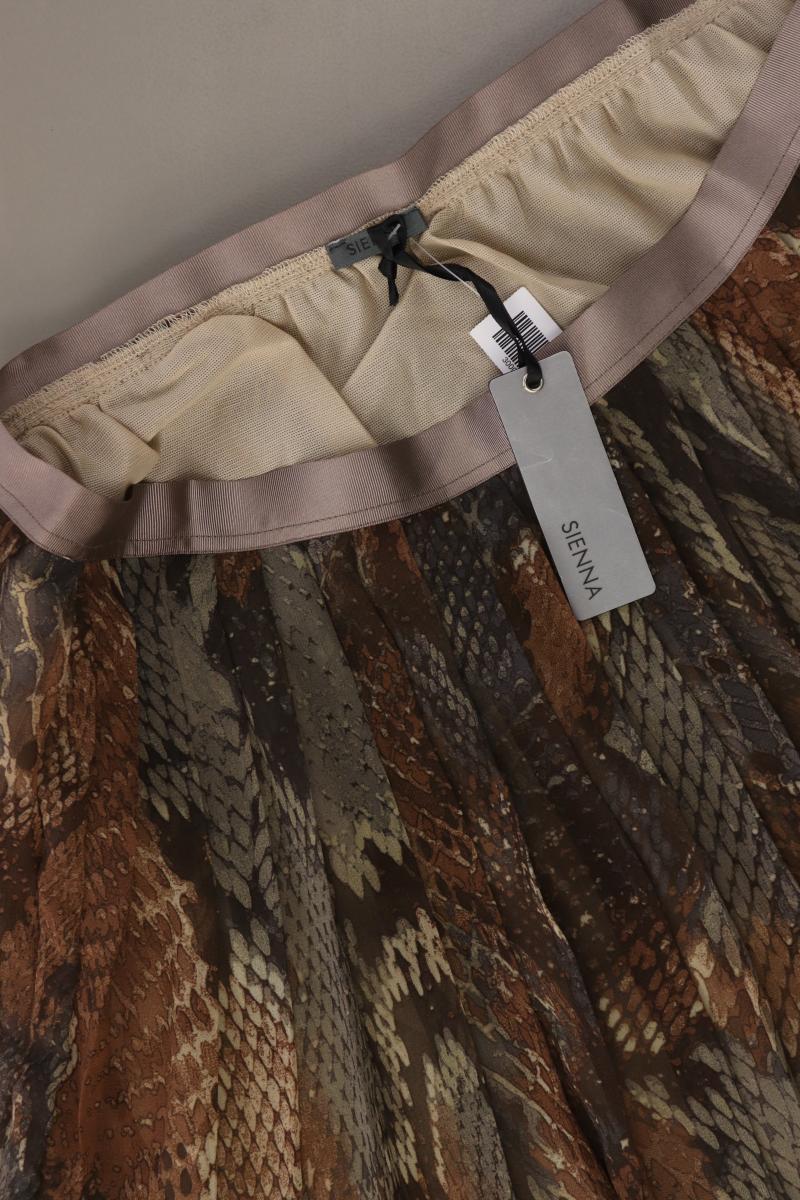 Sienna Faltenrock Gr. 38 neu mit Etikett braun aus Polyester