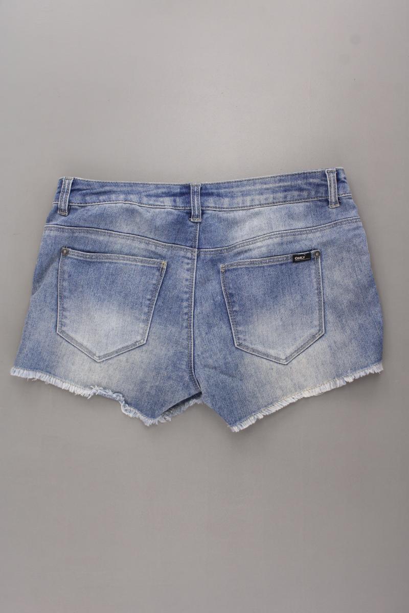 Only Jeansshorts Gr. W28 blau aus Baumwolle