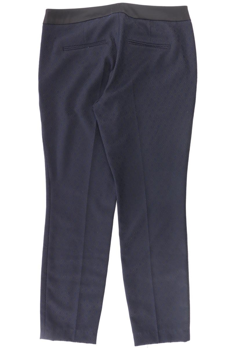 comma, Anzughose Gr. 36 blau aus Polyester