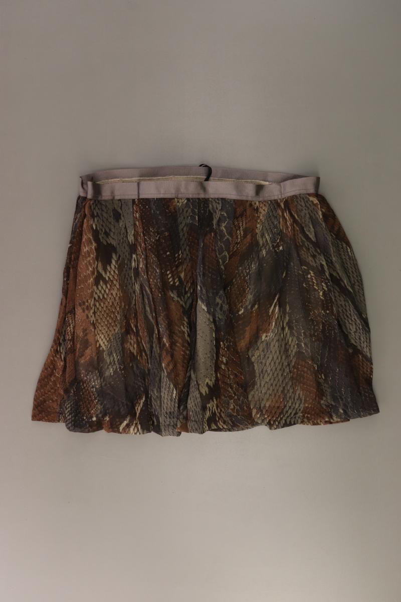 Sienna Impressionen Faltenrock Gr. 38 neu mit Etikett braun aus Polyester