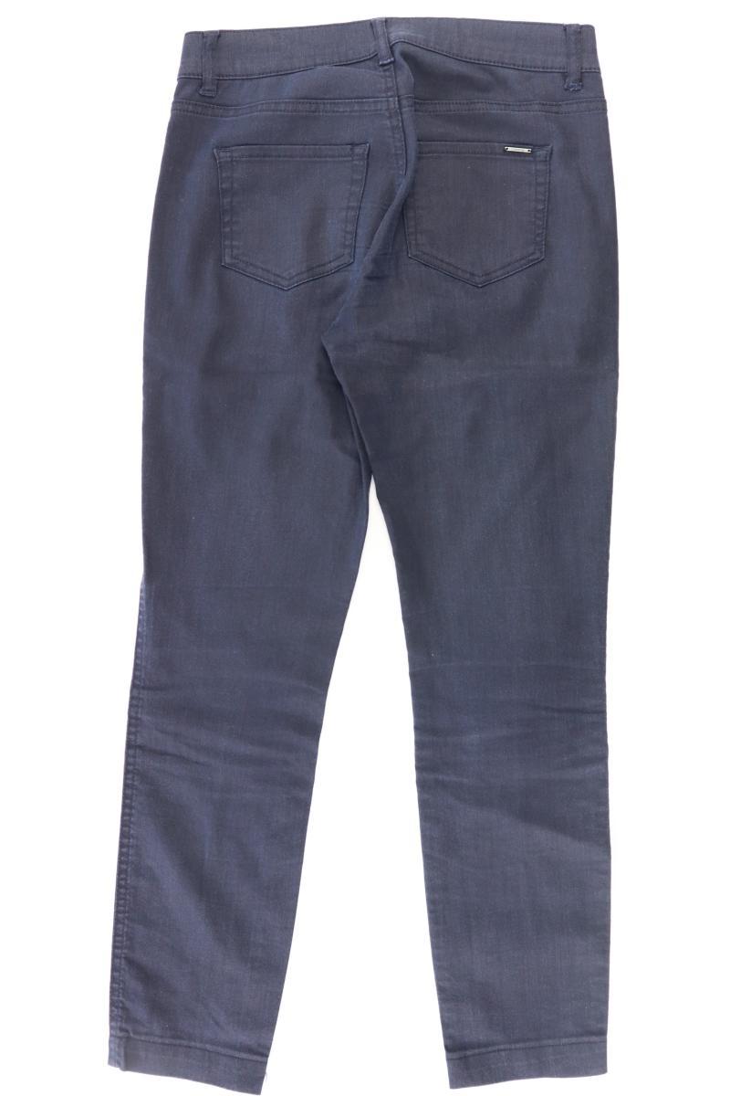 comma, Five-Pocket-Hose Gr. 34 blau aus Baumwolle
