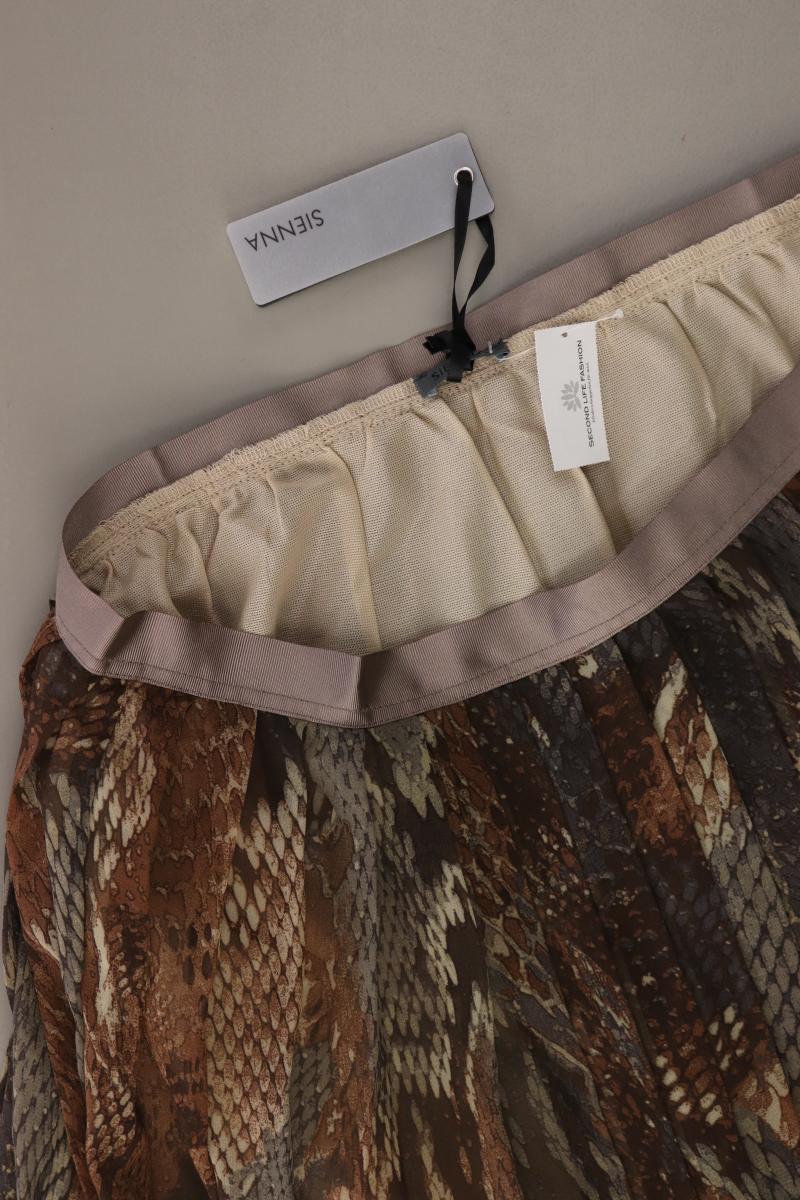 Sienna Faltenrock Gr. 38 neu mit Etikett braun aus Polyester