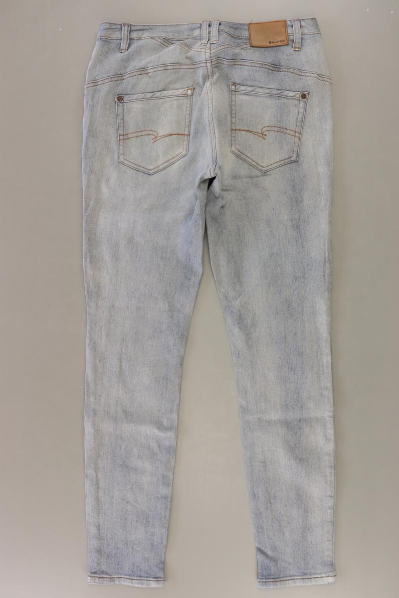 Street One Straight Jeans Gr. W27 grau aus Baumwolle