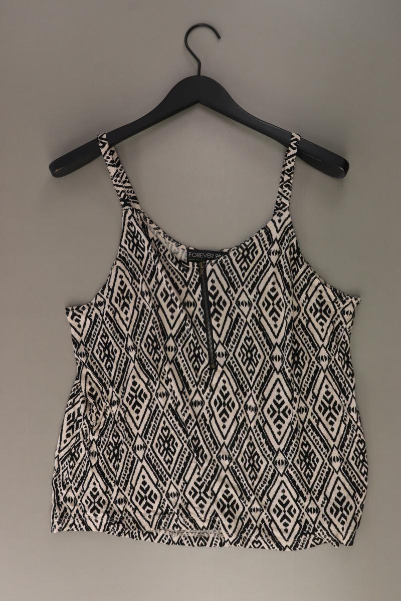 forever 21 Trägertop Gr. XL creme