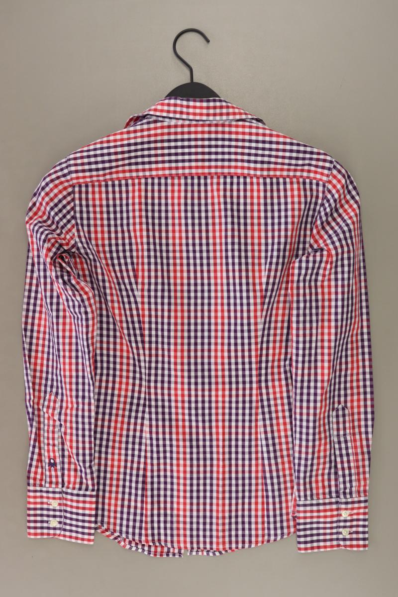 Benetton Karobluse Gr. S kariert Langarm mehrfarbig aus Baumwolle