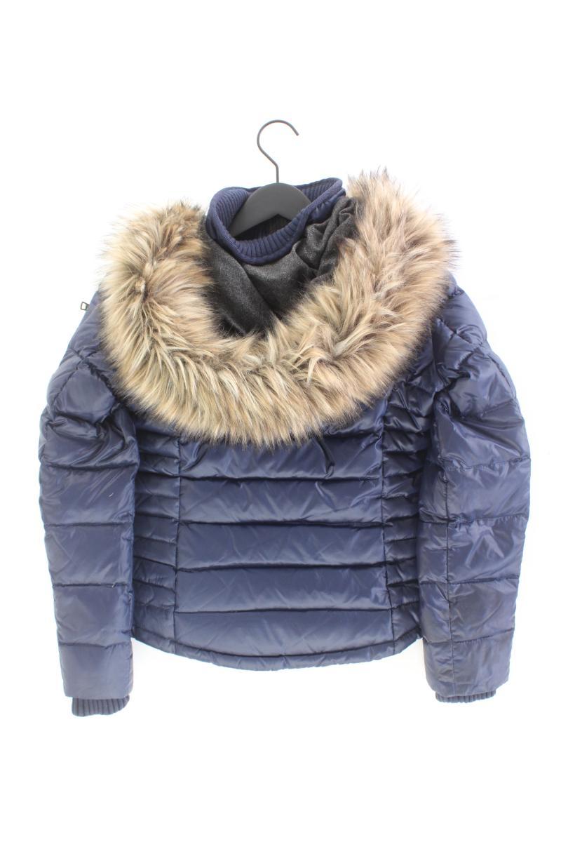 Esprit Kapuzenjacke Gr. 34 blau aus Polyester