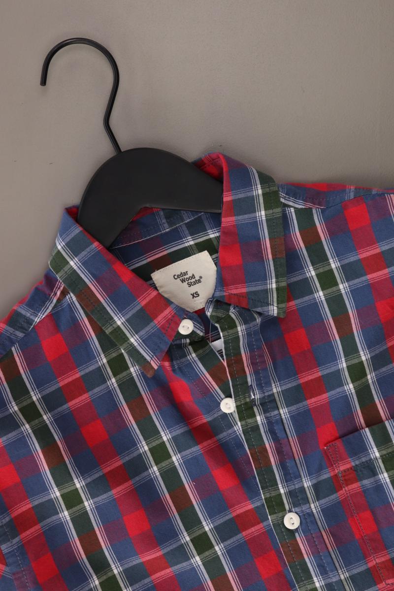 Cedar Wood State Kurzarmhemd für Herren Gr. XS kariert mehrfarbig aus Baumwolle