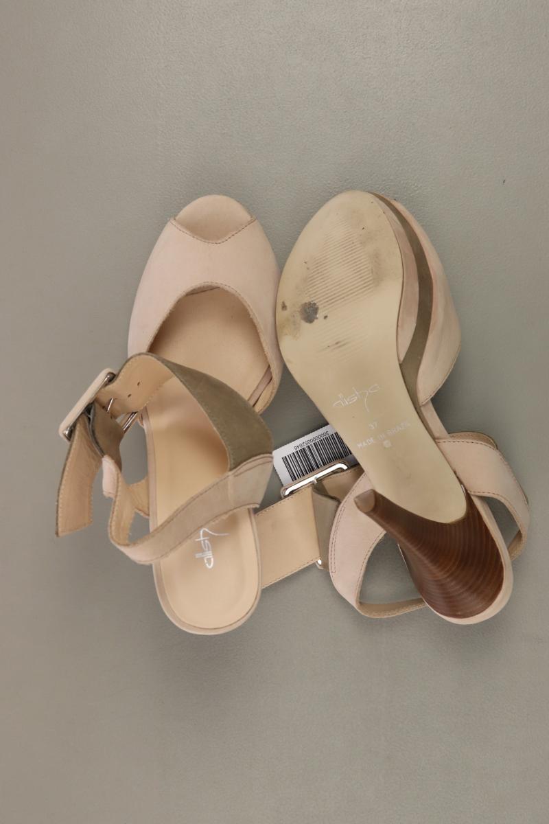 ALISA High Heels Gr. 37 creme aus Leder