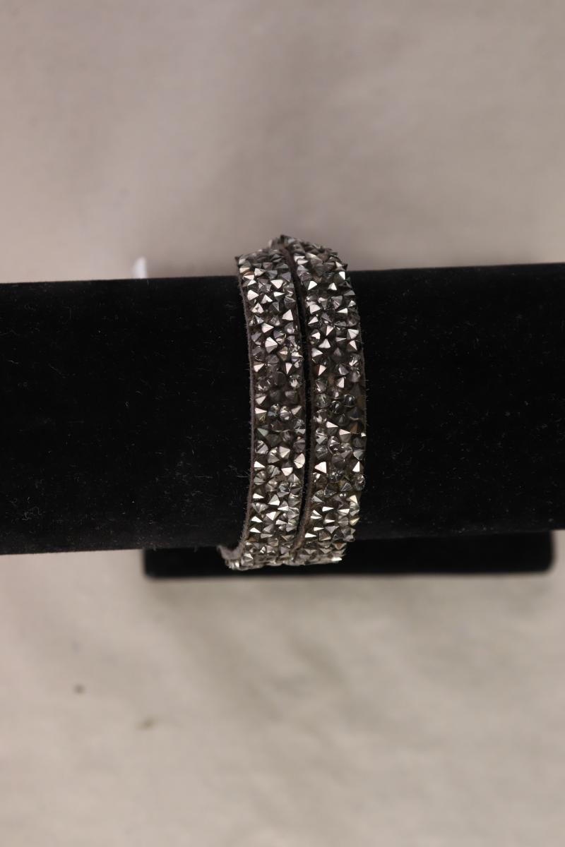 Wickelarmband grau