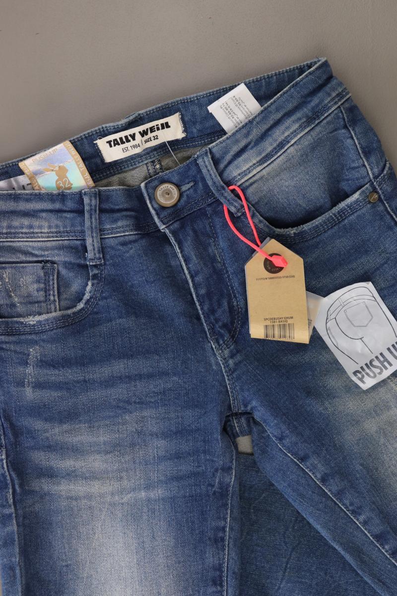 tally weijl Jeans XXS Gr. 32 neu mit Etikett blau aus Baumwolle