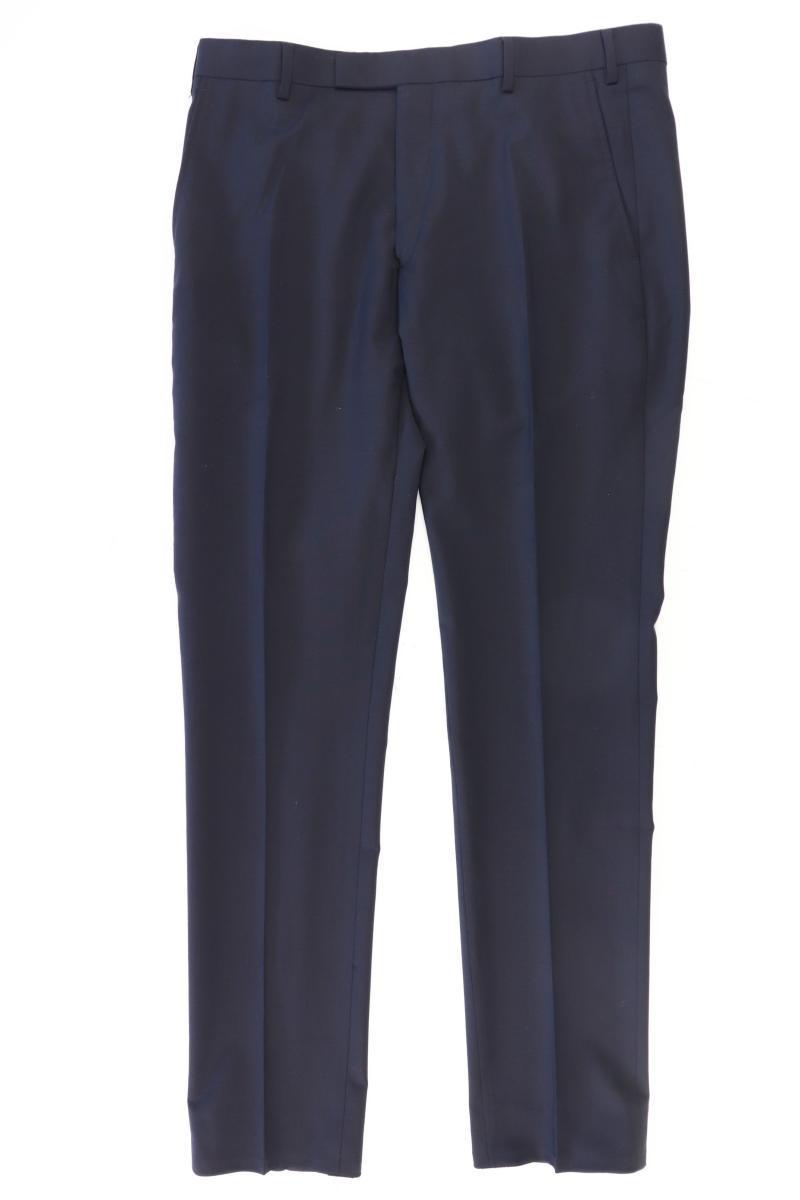 Return Anzughose für Herren Gr. 52 blau aus Polyester