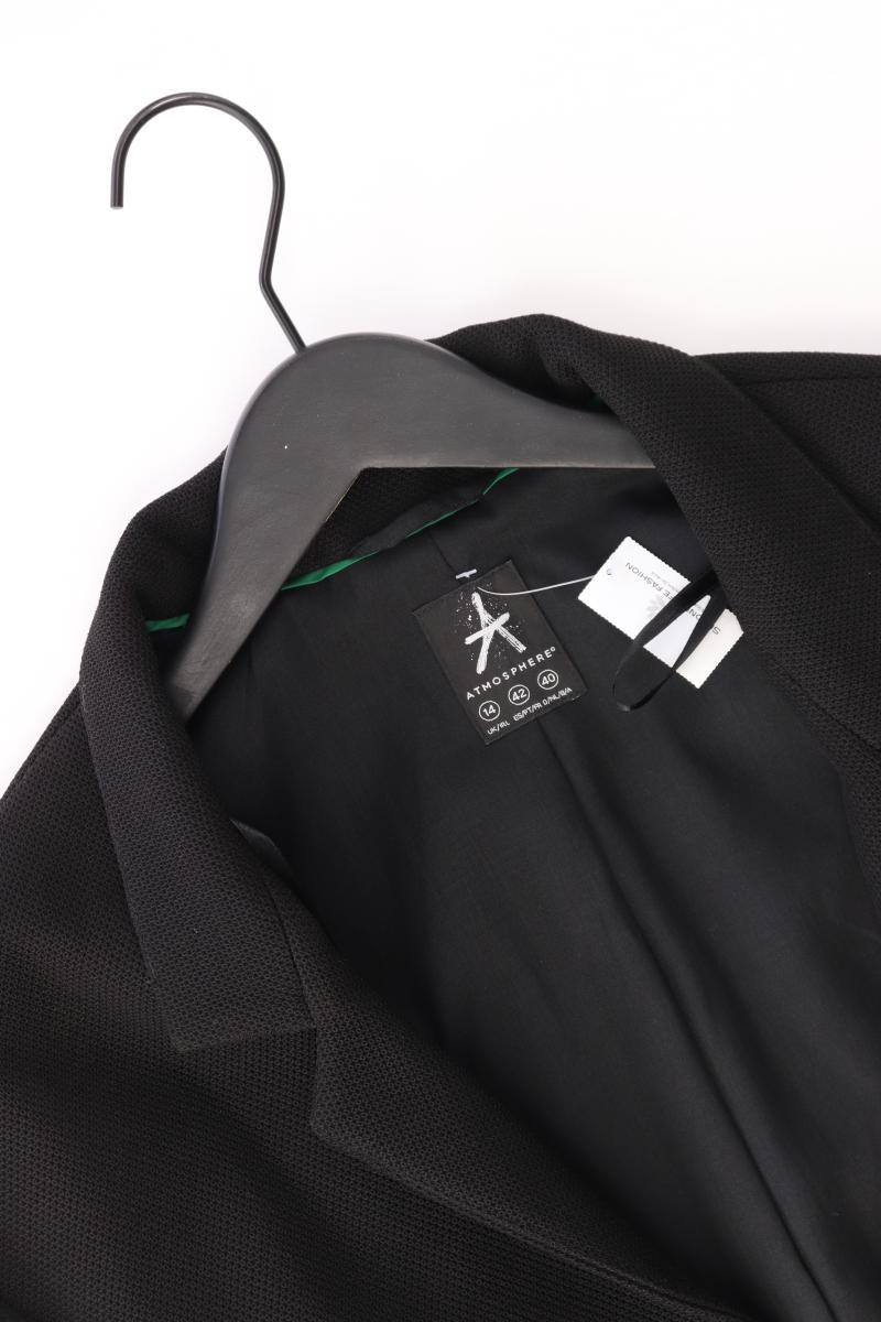 Atmosphere Übergangsmantel Gr. 40 neuwertig schwarz aus Polyester